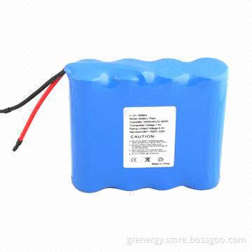 7.4V Rechargeable Li-ion Battery, 4,600mAh, 2S2P, 4Cells, UL, CE, RoHS Marks